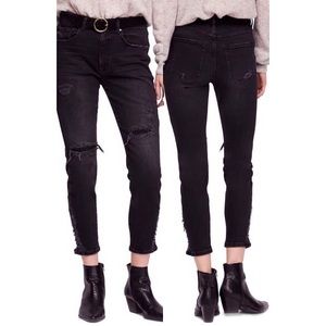 FREE PEOPLE ABOUT A GIRL HIGH WAIST JEANS - New Without Tags